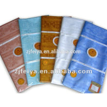 Vente chaude Bazin Riche Coton Brocade Feitex Afrique Garment Tissu